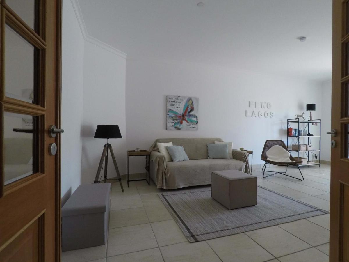 Ferienwohnung mit Pool - Meia Praia Lagos Exterior foto